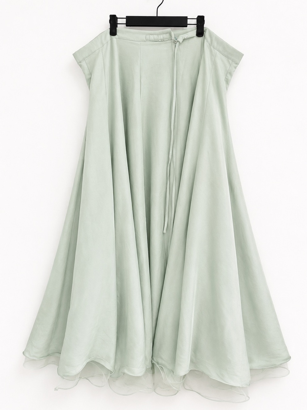 IDEAS Luxury Floating Elegance Sage Embroidered Formal Gown Eid Dress Sz Medium - Picture 12 of 17